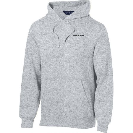 20-ST254, Small, Athletic Heather, Left Chest, Performive - 3in.